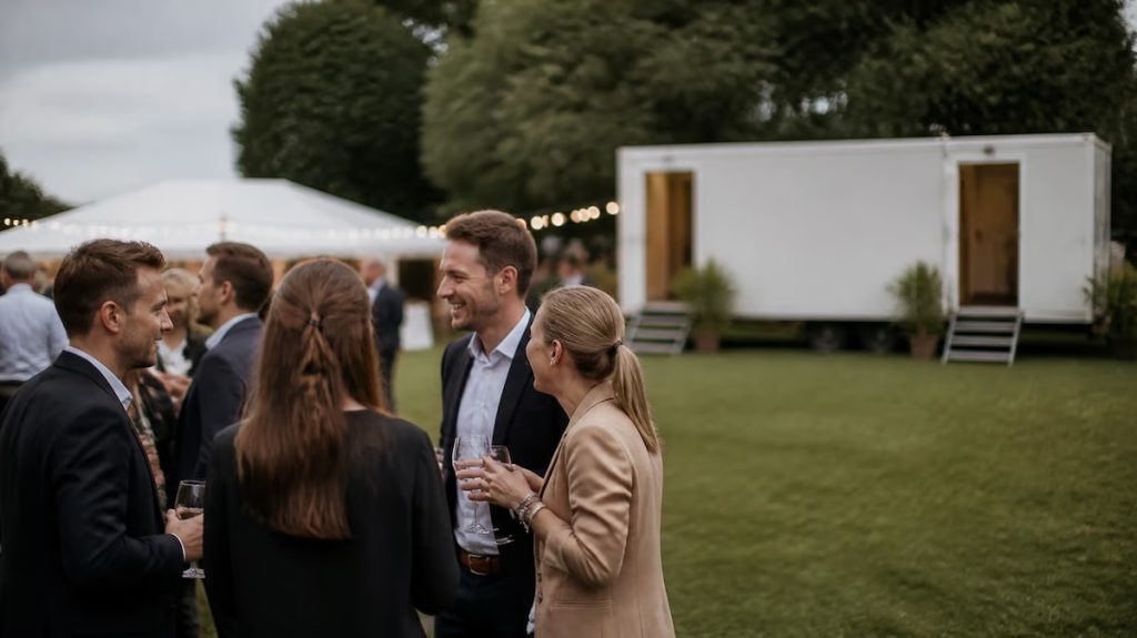Toalety VIP na event firmowy – jak zadbać o wizerunek marki